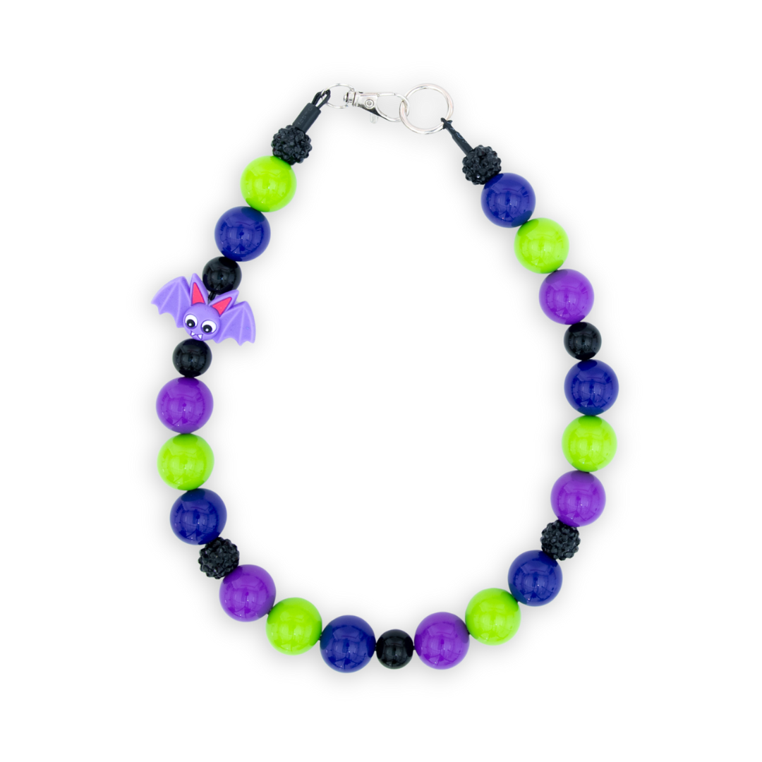 Spooky Bat Halloween Decorative Pet Necklace