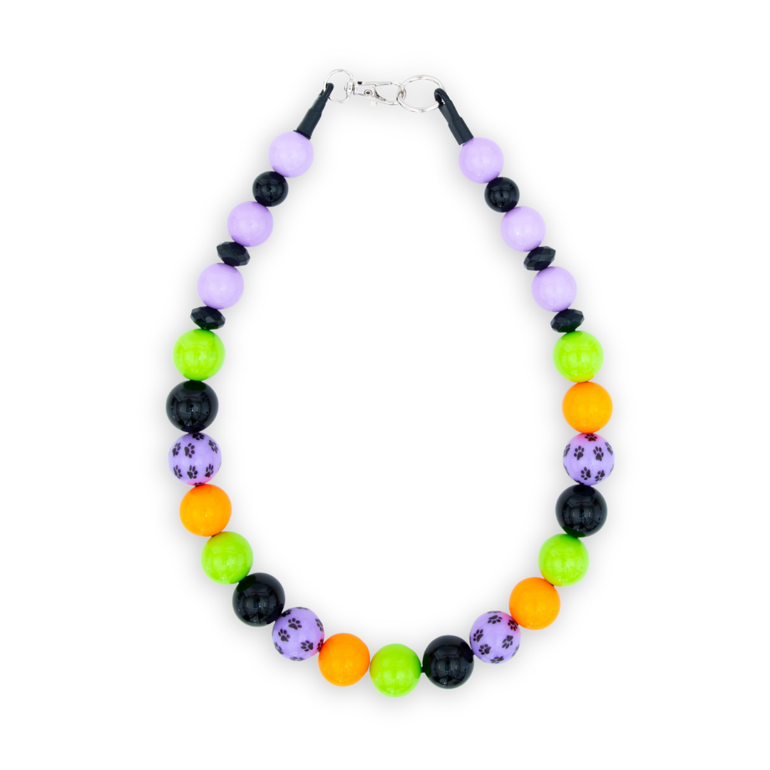 Spookiest Vibes Halloween Decorative Pet Necklace