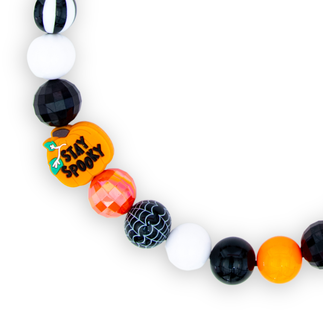 Stay Spooky Halloween Decorative Pet Necklace