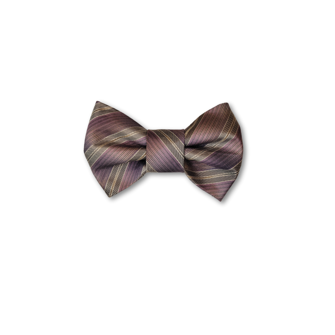 Upcycled Bow Tie - Classic Lavender