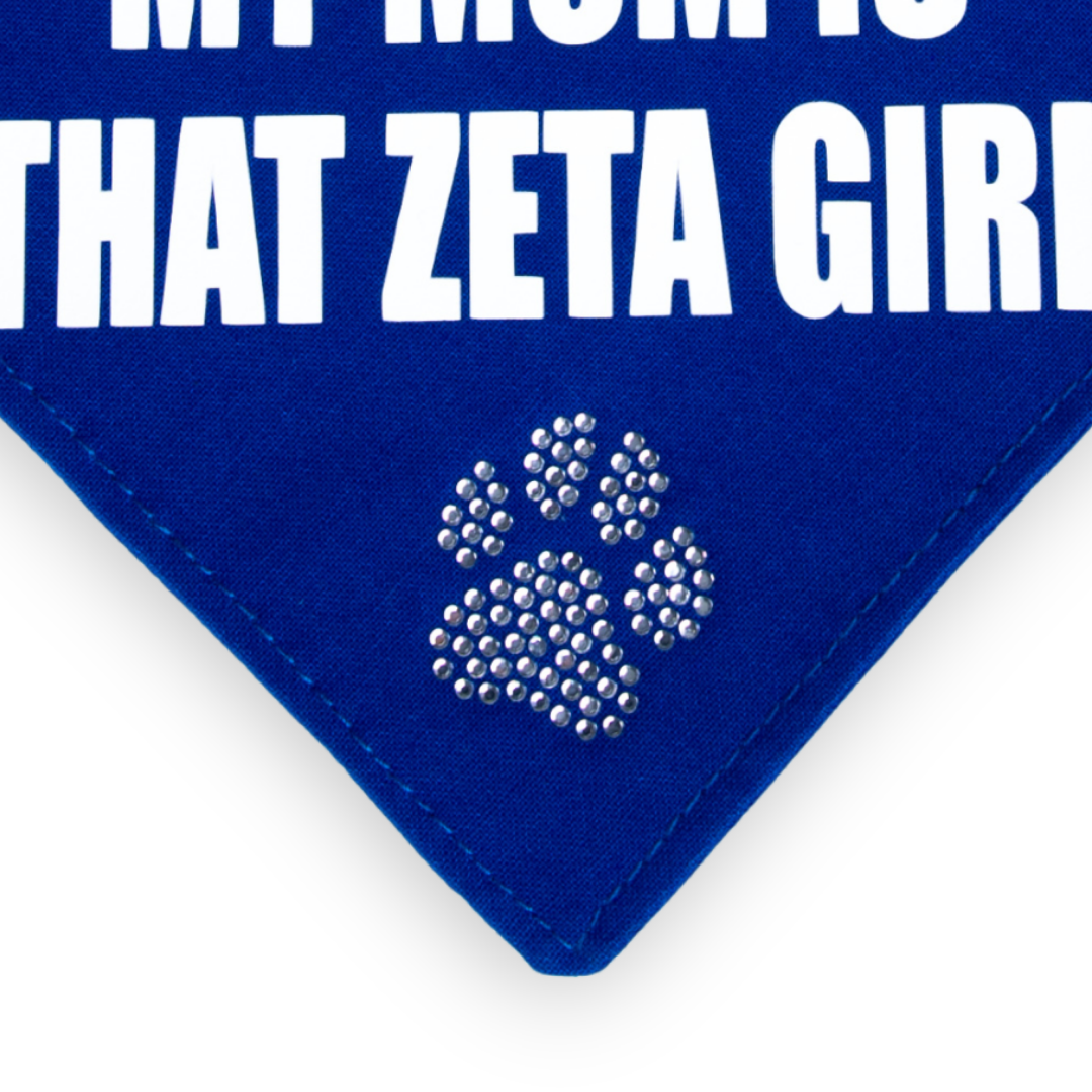 Doves & Pearls Greek Pet Bandana